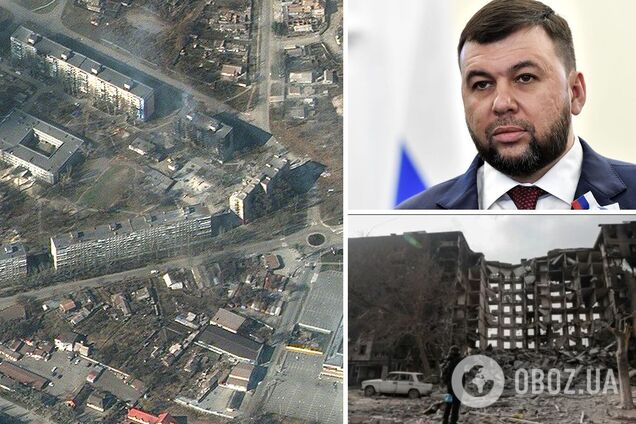 Главарь 'ДНР' Пушилин собрался создавать в разбомбленном Мариуполе 'администрацию'
