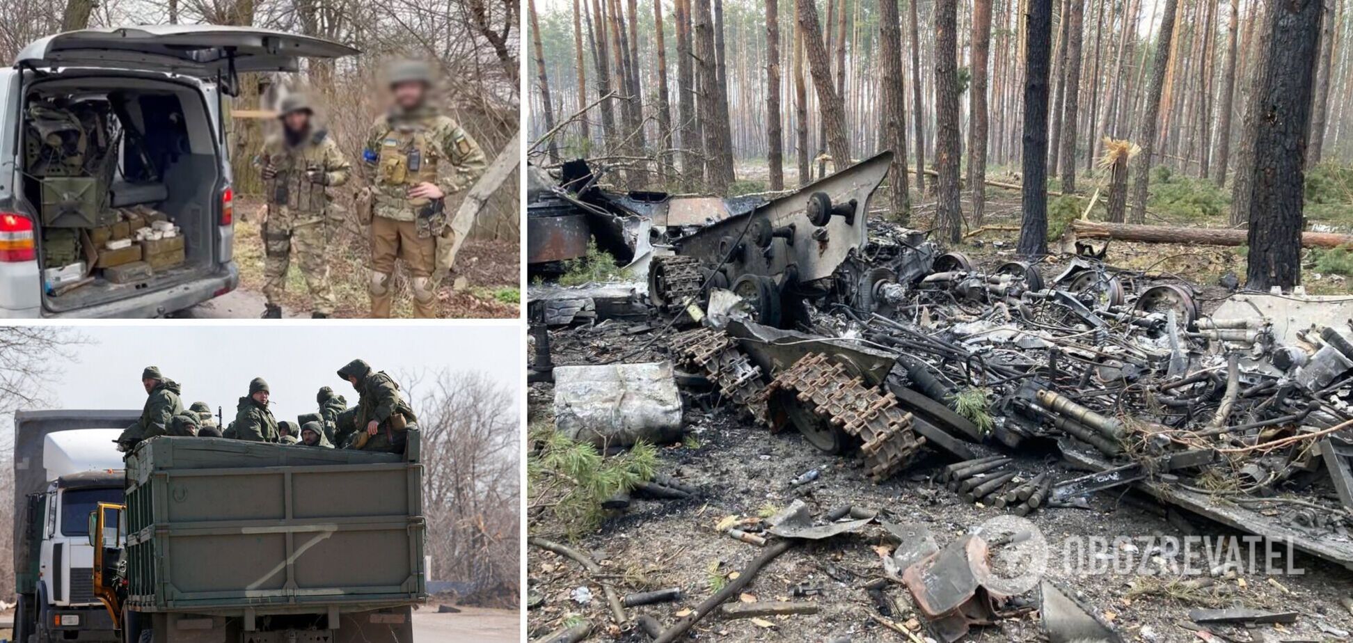 Бійці батальйону 'Крим' зачистили ліс між селами на Київщині й захопили трофеї. Відео