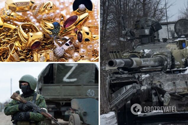 Кожній сестрі по сережці не вийшло: російський мародер не довіз вкрадене додому. Фото 18+