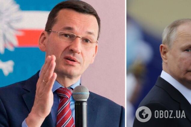 Премьер Польши предупредил, что Путин попытается захватить треть Украины ради 'козыря' на переговорах
