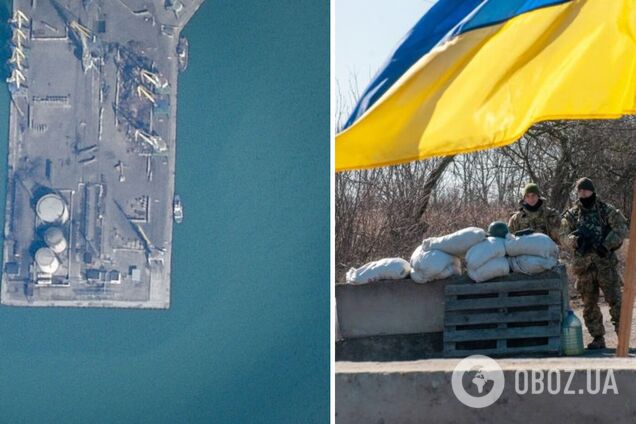 Як виглядає російський військовий корабель 'Саратов', який 'пішов на***' у Бердянську: супутникове фото