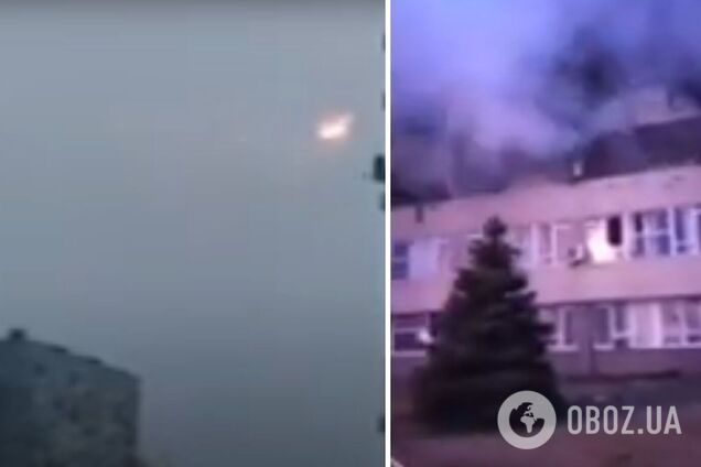 З'явилося відео нічних боїв за Запорізьку АЕС, на яку напали окупанти РФ