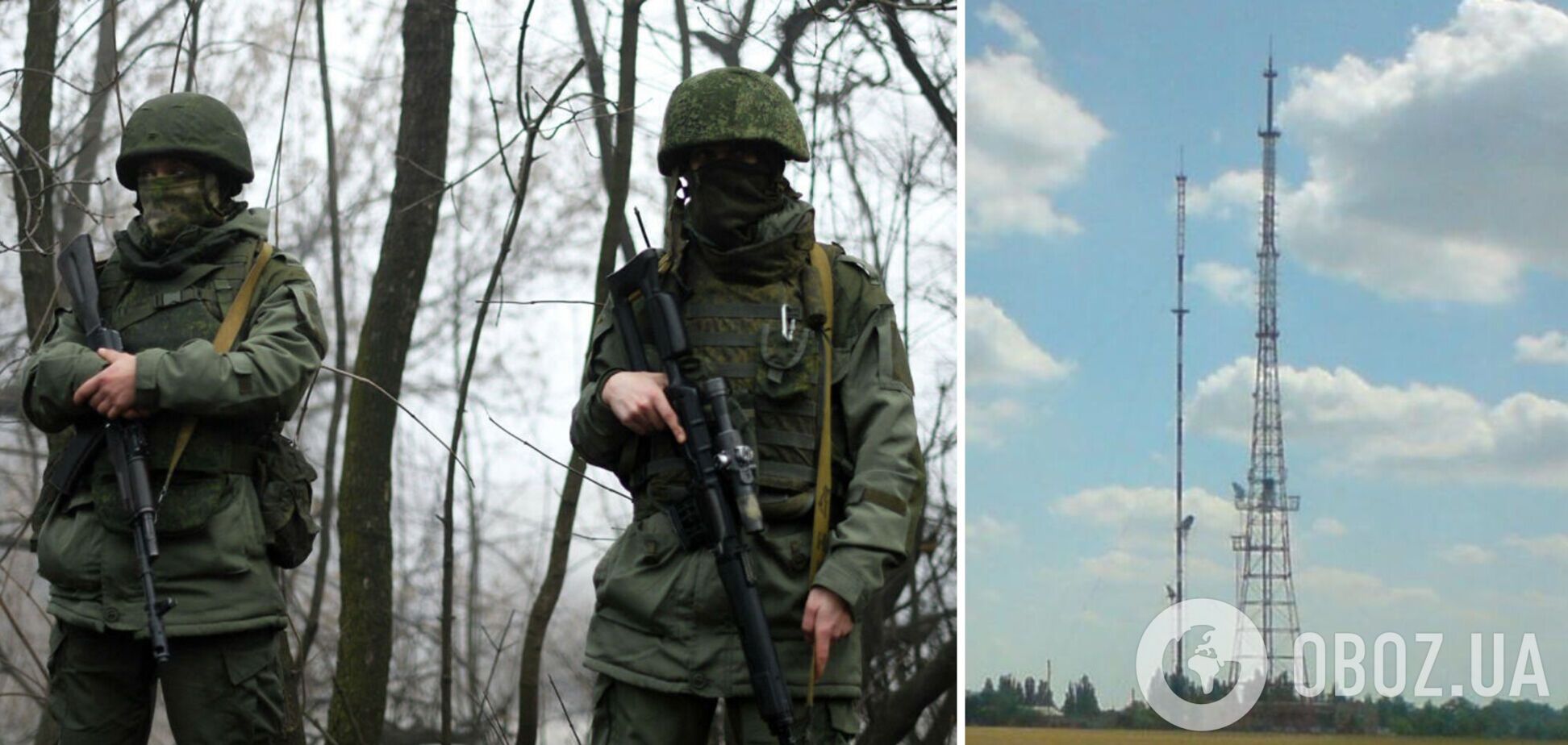 Российские оккупанты прорвались на телевизионную башню Мелитополя и начали транслировать каналы РФ