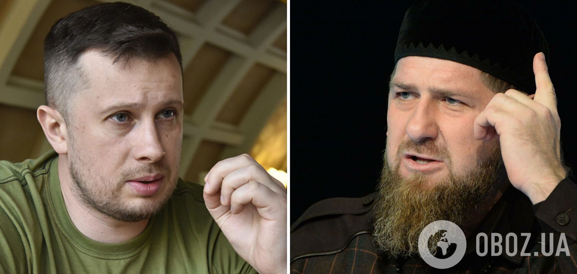 'Ты сдохнешь и так, тебя будут убивать не за деньги': Белецкий ответил Кадырову на заявление о долларах 'за головы' украинцев