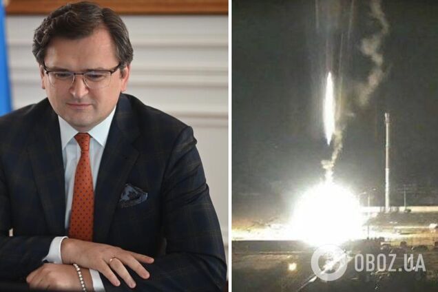 Взрыв может быть в 10 раз сильнее Чернобыля: Кулеба призвал РФ немедленно остановить огонь на горящей Запорожской АЭС