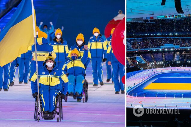 Вихід збірної України на Паралімпіаді-2022: у Китаї відбувся парад учасників без РФ та Білорусі