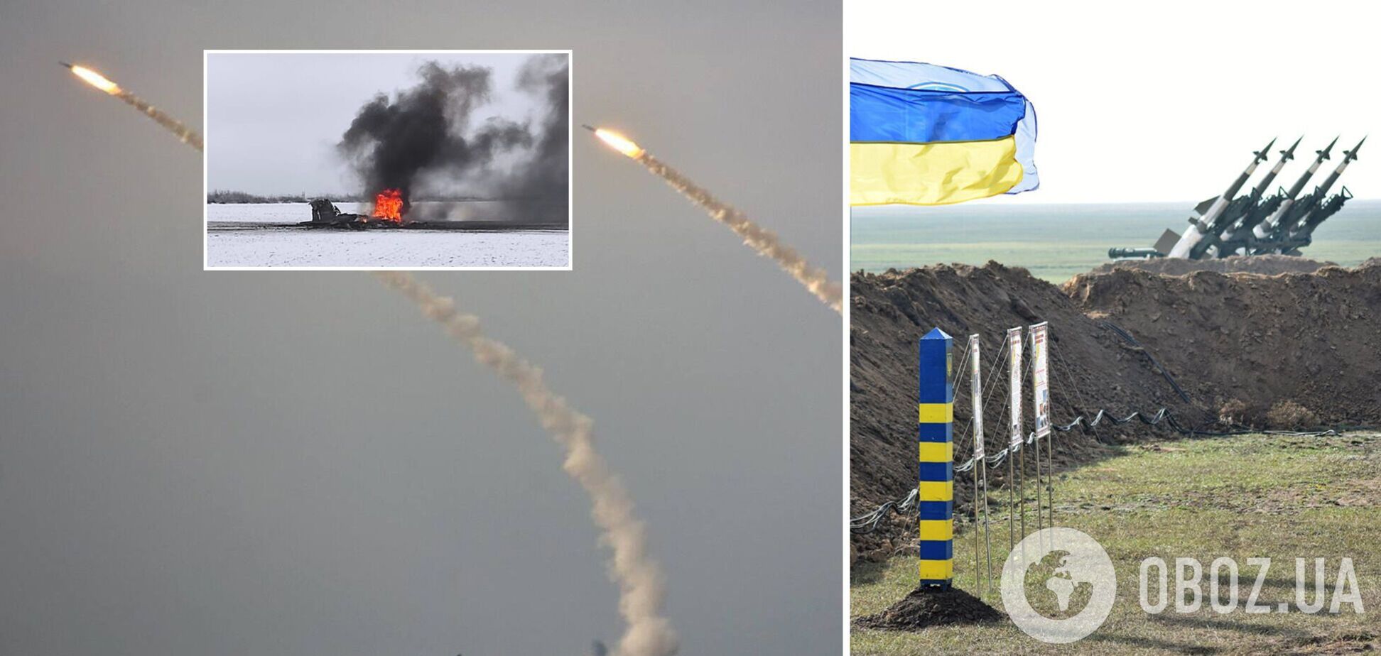 Украинские воины сбили истребитель РФ, бомбивший мирных жителей