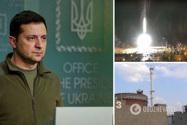 Зеленский: Европа должна проснуться, танки РФ стреляют по атомными энергоблокам Запорожской АЭС