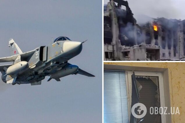 Авіація окупантів уночі завдала ударів по житлових будинках і школі у Харкові та передмістях. Фото і відео