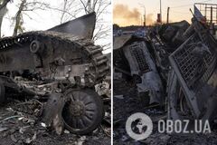 На Киевщине украинские военные уничтожили колонну техники РФ: оккупанты хотели взять в осаду столицу