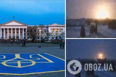 Украинская ПВО сбила крылатую ракету над Краматорском. Момент попал на видео