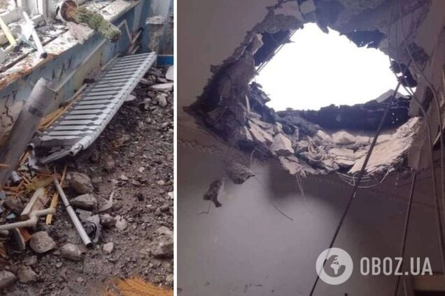 Вибиті вікна та дірка у стелі: окупанти зруйнували дитячий садок у Лисичанську. Фото