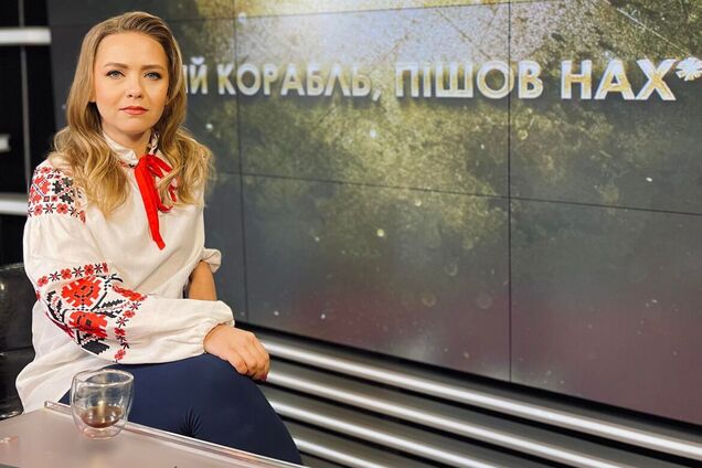 Ведущая в прямом эфире выругалась матом и "разгромила" Лободу за ее слова об украинцах. Видео
