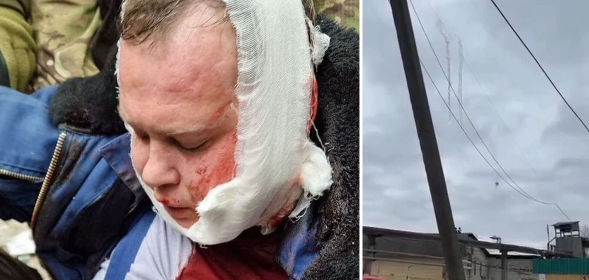 Под Черниговом сбили российский самолет, который обстреливал жилые дома: один пилот погиб, второй ранен. Видео