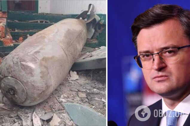 Кулеба к НАТО: эта 500-килограммовая бомба упала на жилой дом в Чернигове, помогите нам закрыть небо