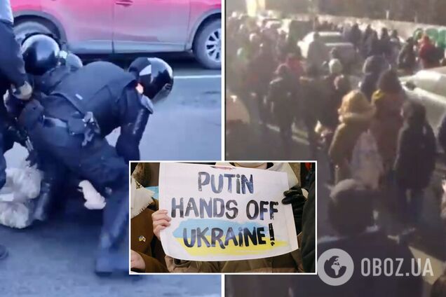 У Росії на акціях протесту проти війни з Україною затримали майже 5 тис. людей