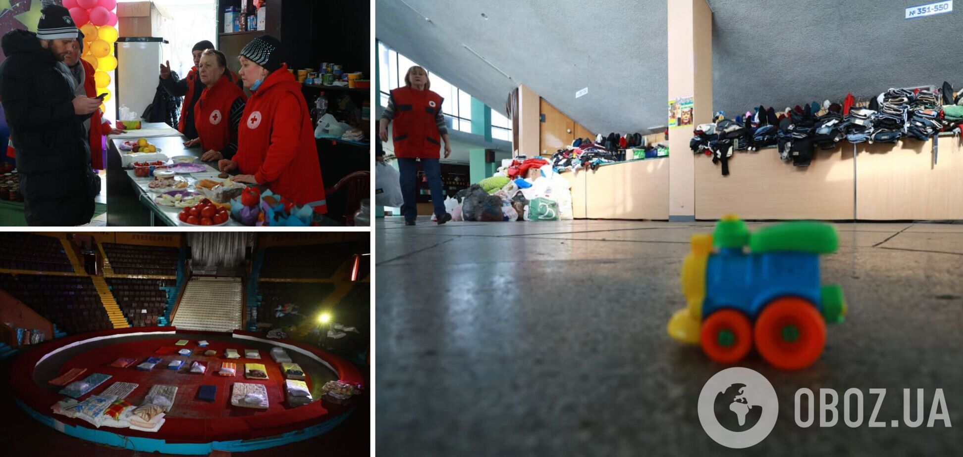 В Запорожье налажена работа центра принятия беженцев из зоны боевых действий