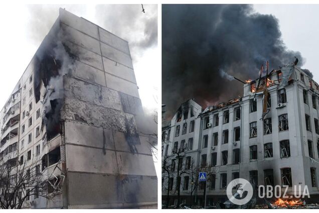 Зруйновані будинки та клуби диму: як виглядають зруйновані окупантами міста в Україні. Фоторепортаж