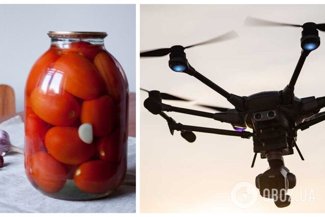 'Як же шкода ті помідори...': українка розповіла, як знищила ворожий дрон консервацією