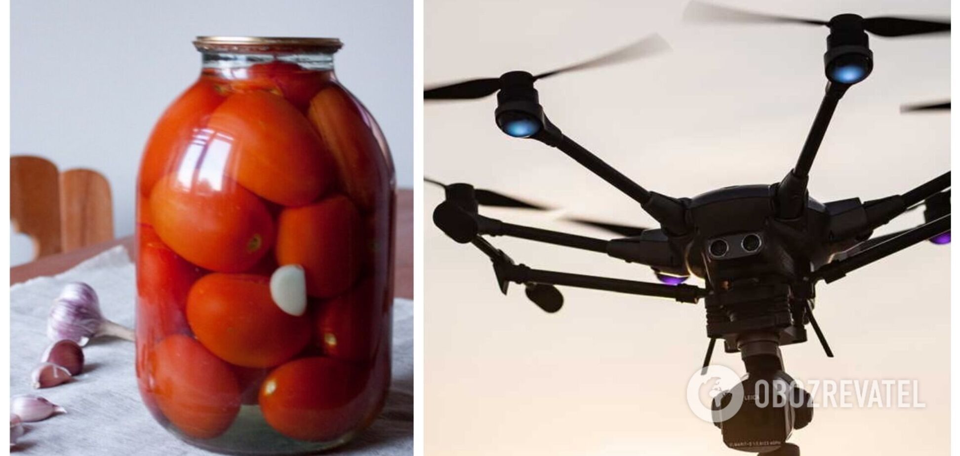 'Как же жаль те помидоры...': украинка рассказала, как уничтожила вражеский дрон консервацией