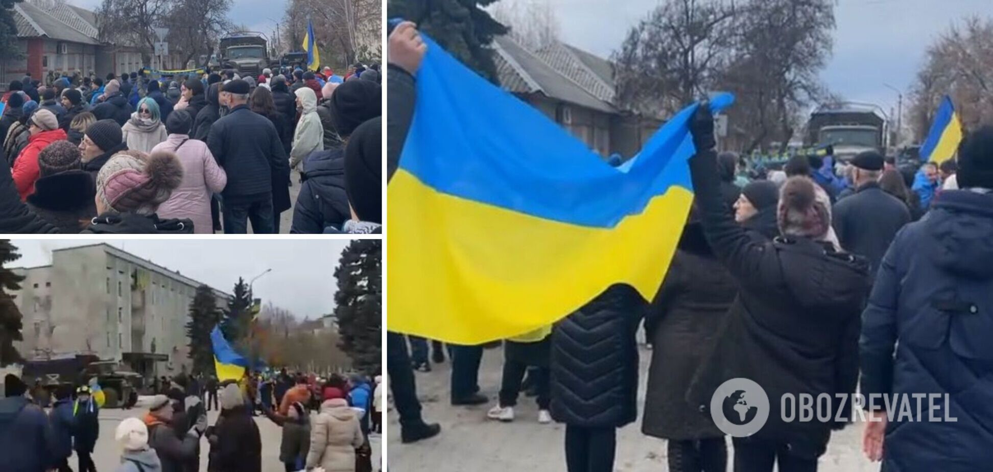 митинг Токмак