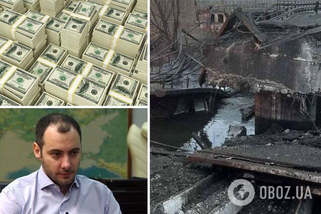 Кубраков назвал сумму ущерба для для транспортной инфраструктуры Украины