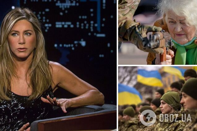 Дженнифер Энистон выразила восхищение женщинами Украины: вы невероятные, весь мир за вами!