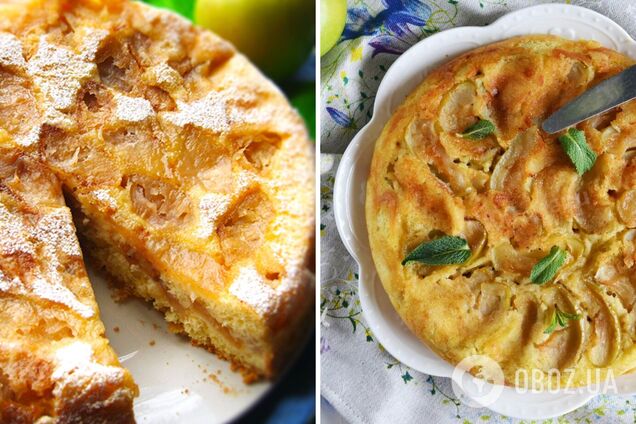 Рецепт пирога з яблуками