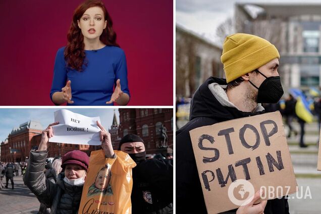 'Для Путіна люди – гарматне м'ясо': у Навального закликали росіян вийти 8 березня на мітинги проти війни. Відео