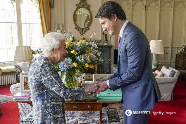 Єлизавета ІІ подала таємний сигнал Україні на зустрічі з Трюдо. Фото