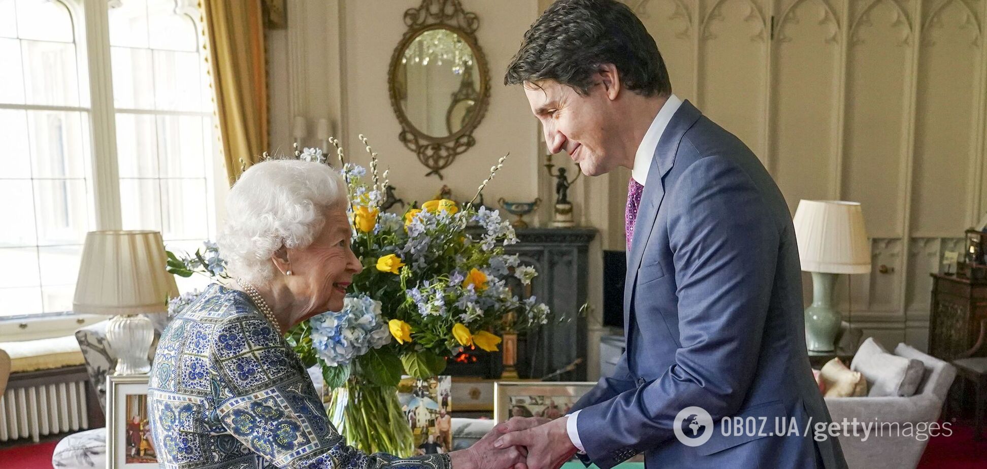Єлизавета ІІ подала таємний сигнал Україні на зустрічі з Трюдо. Фото