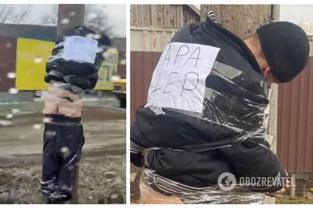 В Кировоградской области наказали мародера, который украл кур у бабушки. Видео
