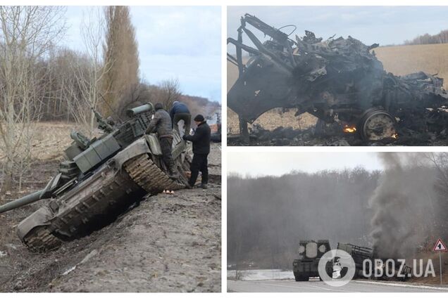 На Черниговщине территориальная оборона уничтожила вражескую технику. Фото