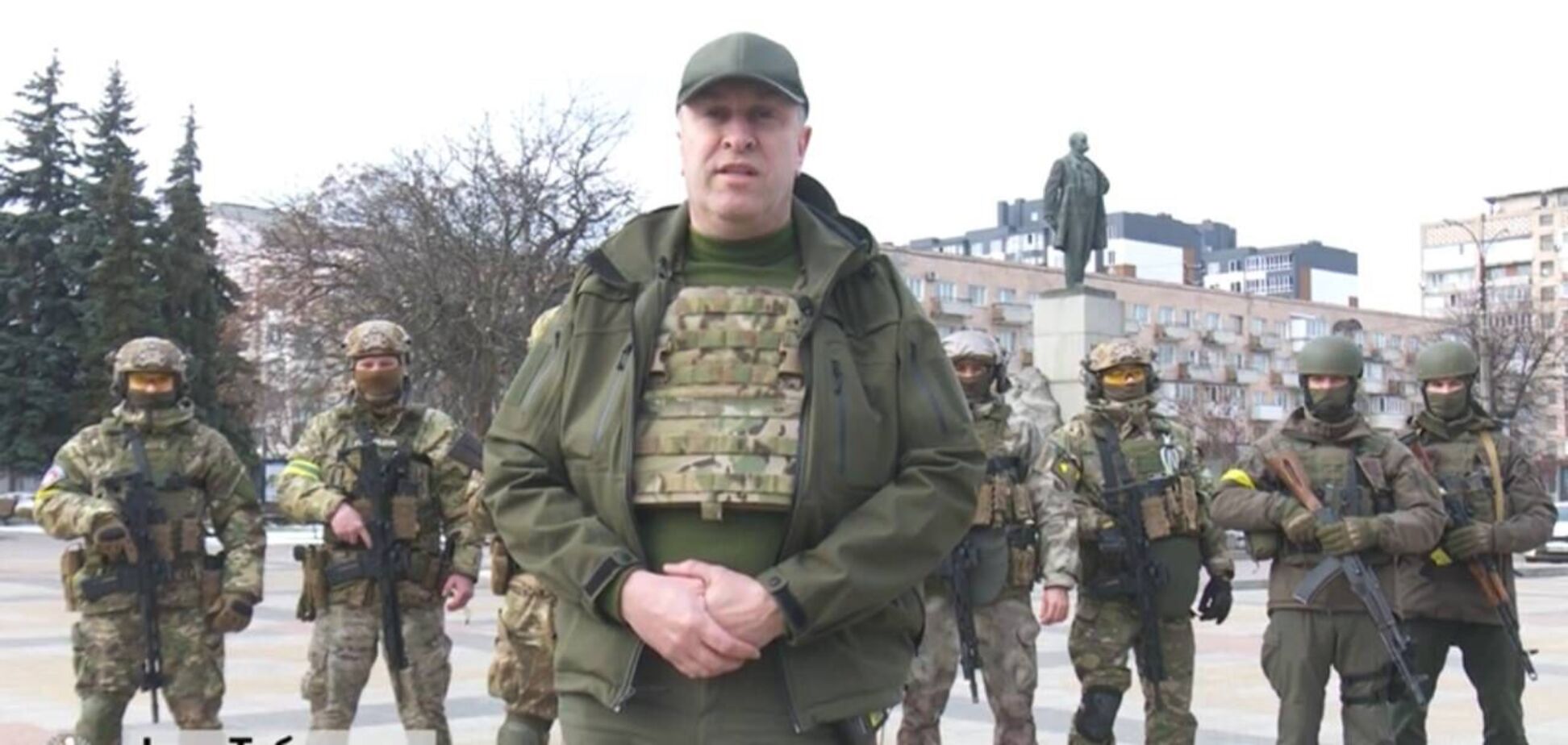 Глава военной администрации Черкасс призвал объединиться вокруг символов Украины