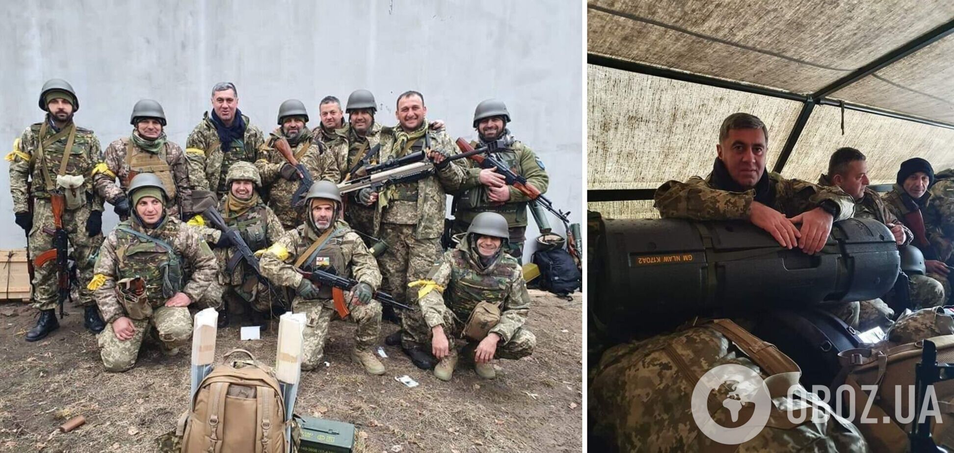 Бывший министр обороны Грузии приехал добровольцем на защиту Украины