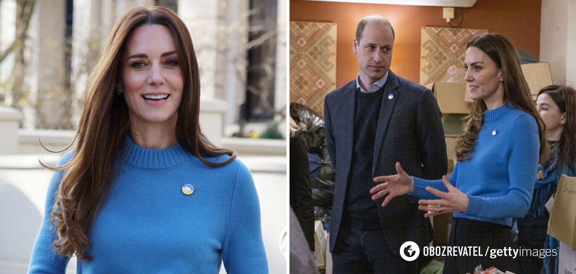 Кейт Миддлтон и принц Уильям выразили соболезнование украинцам: наши дети спрашивали о войне в Украине