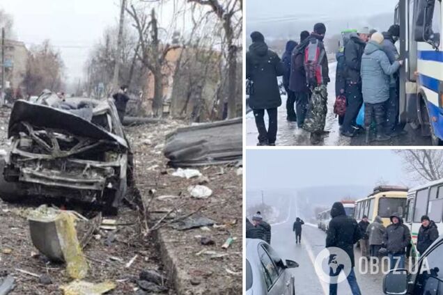 Окупанти зірвали евакуацію з Ізюма: тероборона вивозила людей під обстрілами