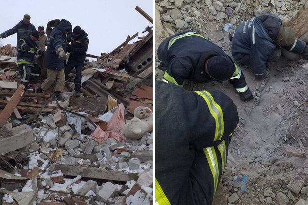 На Харківщині окупанти вбили бабусю та її онучку: тіла знайшли під завалами. Фото