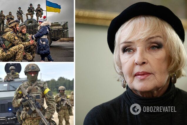 'Я ненавижу убийц'. Ада Роговцева организовала дома 'штаб' для защитников Украины: кормит их, стирает носки