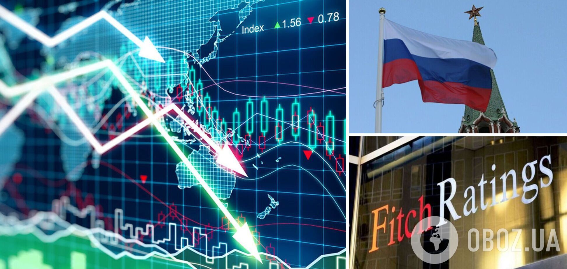 Fitch знизив рейтинги Росії