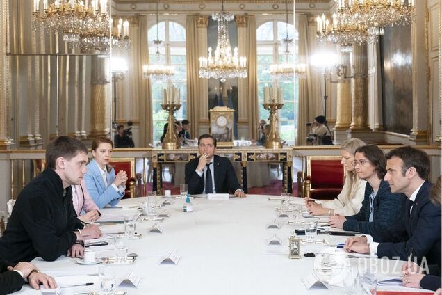 Макрон зустрівся у Парижі з мером Мелітополя, якого повернули з полону: деталі
