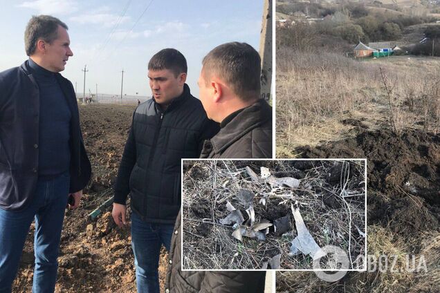 Губернатор Белгородской области России опрометчиво показал места взрывов. Фото