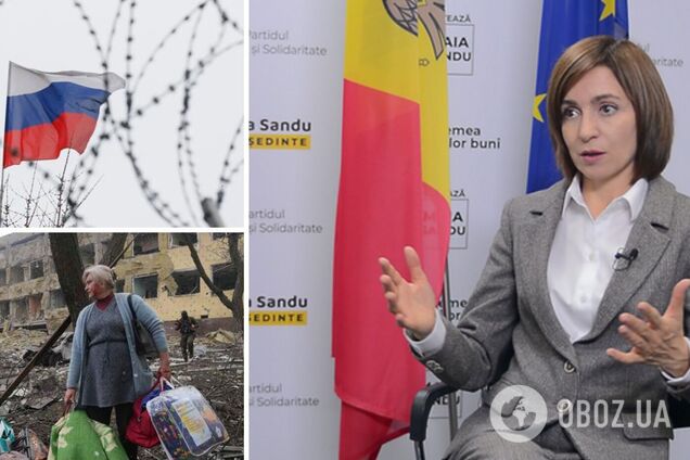 Санду рассказала, почему Молдова не будет вводить санкции против РФ