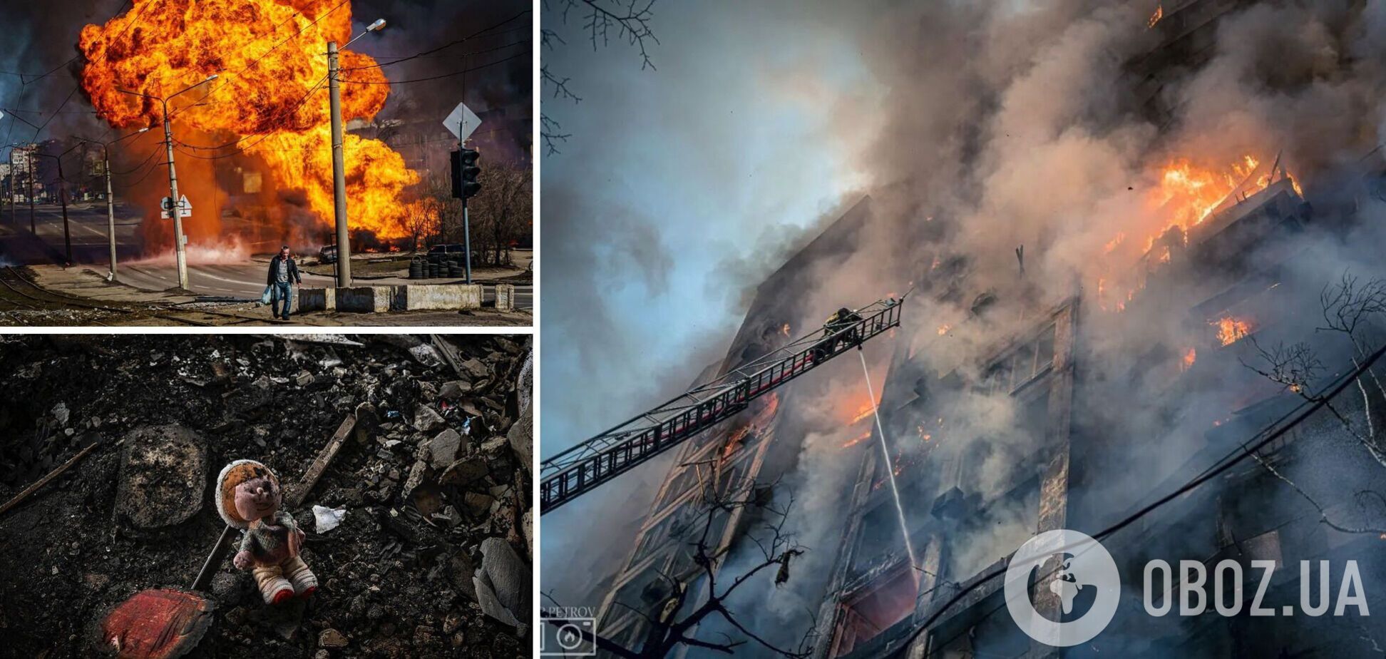 Если кто-то боится принять решение о передаче Украине оружия: Зеленский показал фото разрушенных оккупантами городов