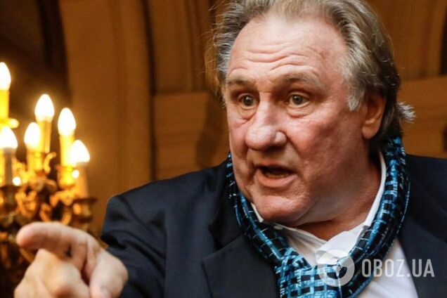 Депардье выступил против Путина и пообещал помочь Украине, где идет 'братоубийственная война'