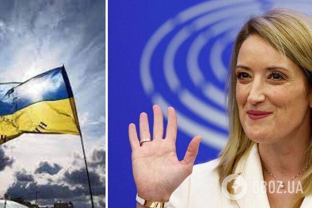 Президент Европарламента Роберта Метсола едет в Украину: красноречивое фото
