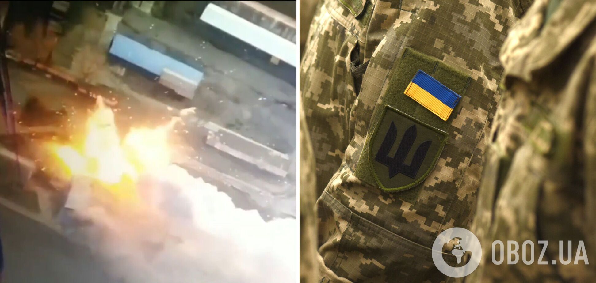 Украинские разведчики обнаружили еще один склад боеприпасов врага: его уничтожили точным ударом. Видео