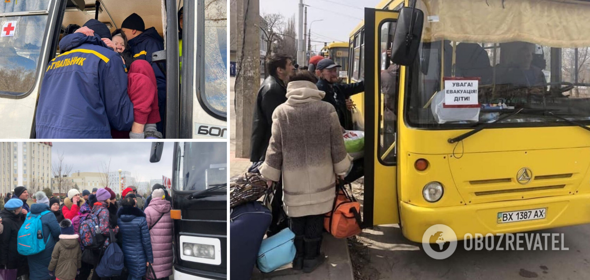 Окупанти обстріляли евакуаційні автобуси на Харківщині: загинуло 7 людей, 27 поранено