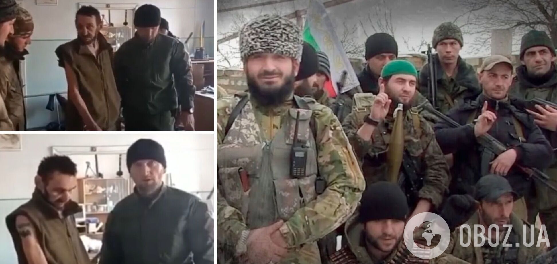 Кадыровские тиктокеры показали 'допрос военнопленного' в Мариуполе, за которого выдали местного бомжа. Видео