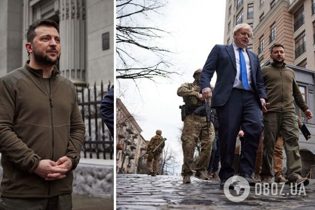 Образ за $120: журналісти оцінили 'лук' Зеленського на прогулянці з Борисом Джонсоном